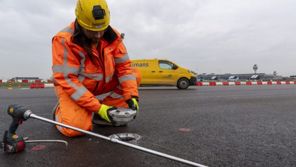 schiphol recyclen baanlampen kaagbaan